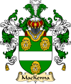 Irish Family Coat of Arms (v.25a) MacKenna